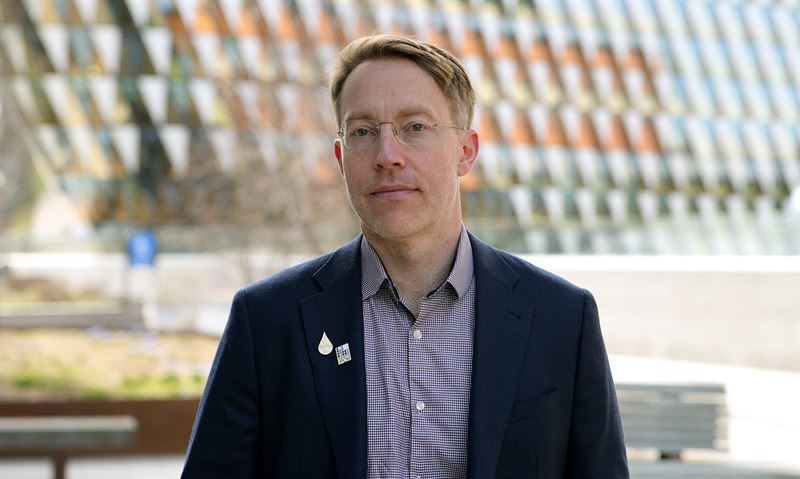 Picture of SciLifeLab and KI researcher Johan Lindberg, taken by Marcus Hagström