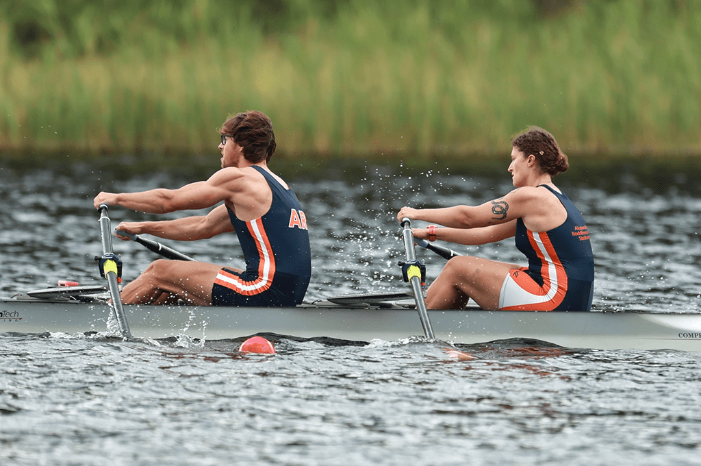 Featured image for From SciLifeLab to the Swedish sprint championships: PhD students combine research and rowing
